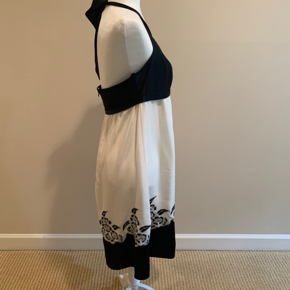 BCBGMaxazria Halter Dress Size 10 - Picture 3 of 5